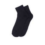 Ανδρικό Σοσόνι Βαμβακερό Ημίκοντο Πετσετέ Μαύρο 40-46 3 Τεμάχια