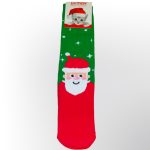 Γυναικείες Χριστουγεννιάτικες Κάλτσες Ekmen Snowing Santa