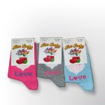 Παιδικά Καλτσάκια για Κορίτσι 3-4 Ετών Σετ 3 Τεμαχίων