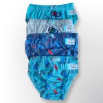 Σετ 4 Παιδικά Βαμβακερά Βρακάκια για Αγόρια 2 Ετών -Σε Διάφορα Σχέδια Multicolour
