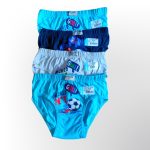 Σετ 4 Παιδικά Βαμβακερά Βρακάκια για Αγόρια 4 Ετών -Σε Διάφορα Σχέδια Multicolour