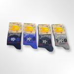 Παιδικά Καλτσάκια για Αγόρι 7-8 Ετών Σετ 4 Τεμαχίων