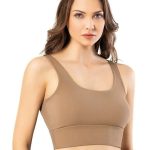Γυναικείο Αθλητικό Μπουστάκι Μπεζ