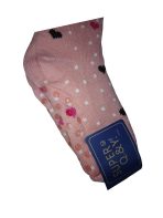 Γυναικεία καλτσοπαντόφλα Με Χνουδωτή Επένδυση Αντιολισθητικές Ροζ Με σχέδιο Καρδιές 36-41 - Image 2